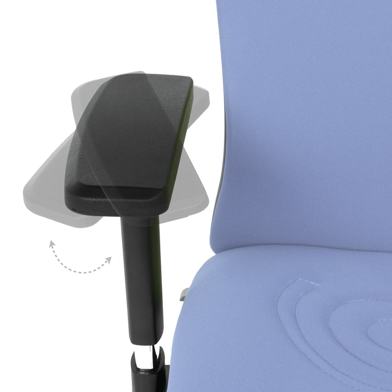 Ергономичен офис стол Carmen COTIA син